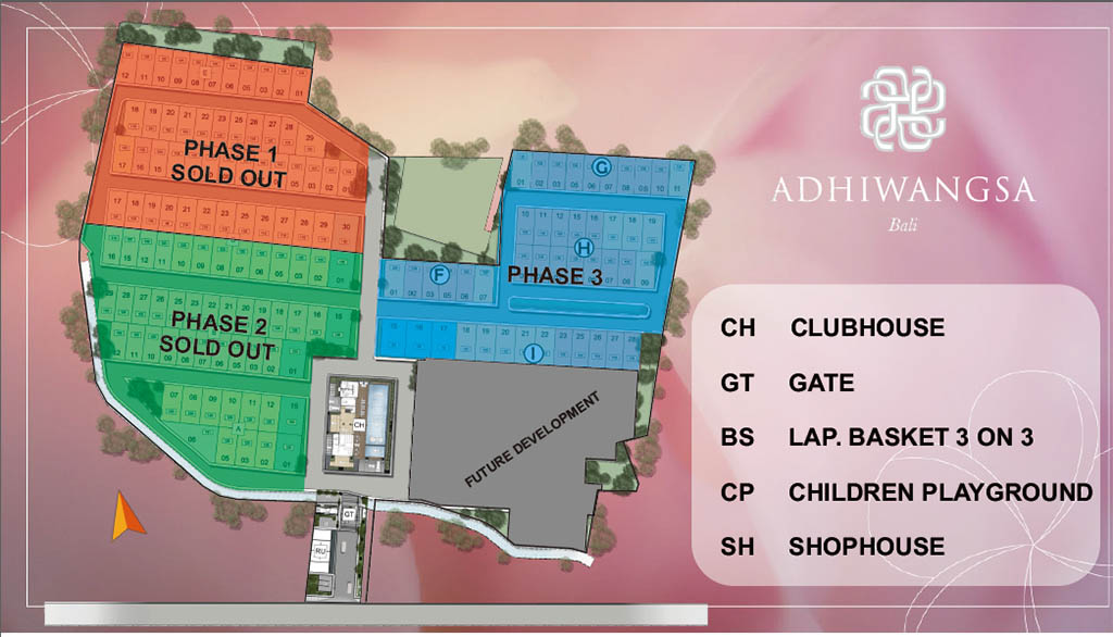 Blokplan Adhiwangsa Bali