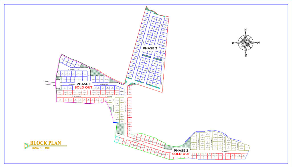 Blok Plan Perdana Kampial Cluster