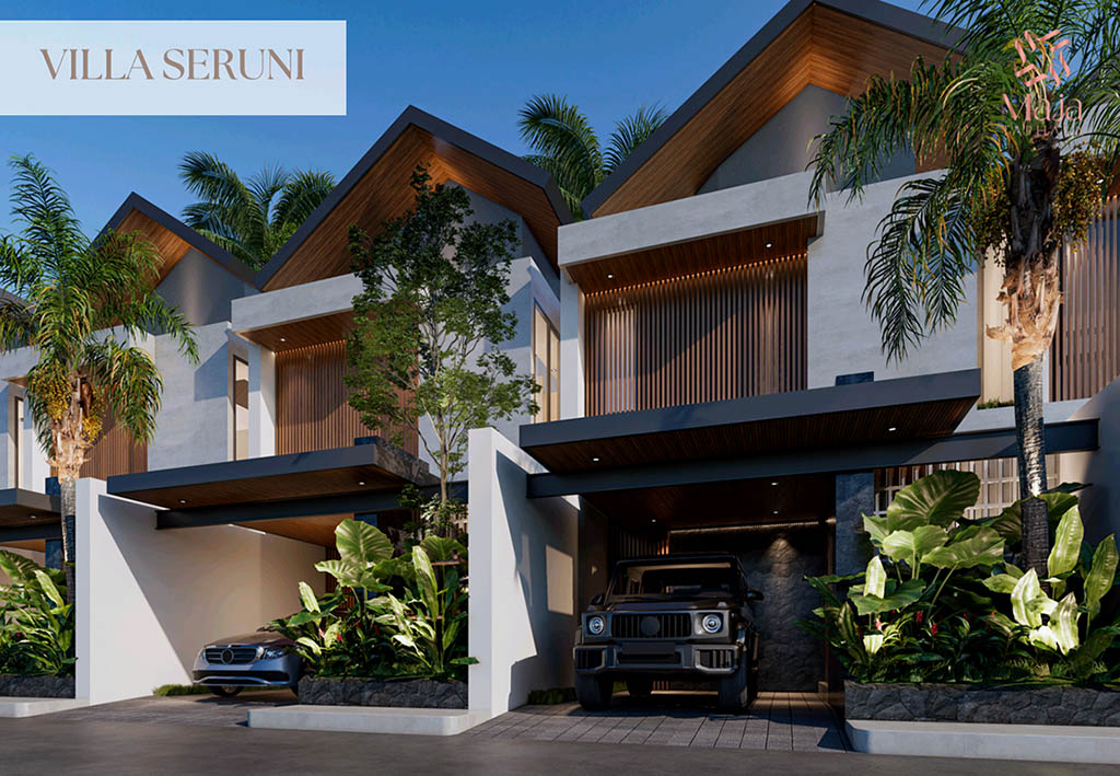 Fasad Villa Maja Taphala Sanur