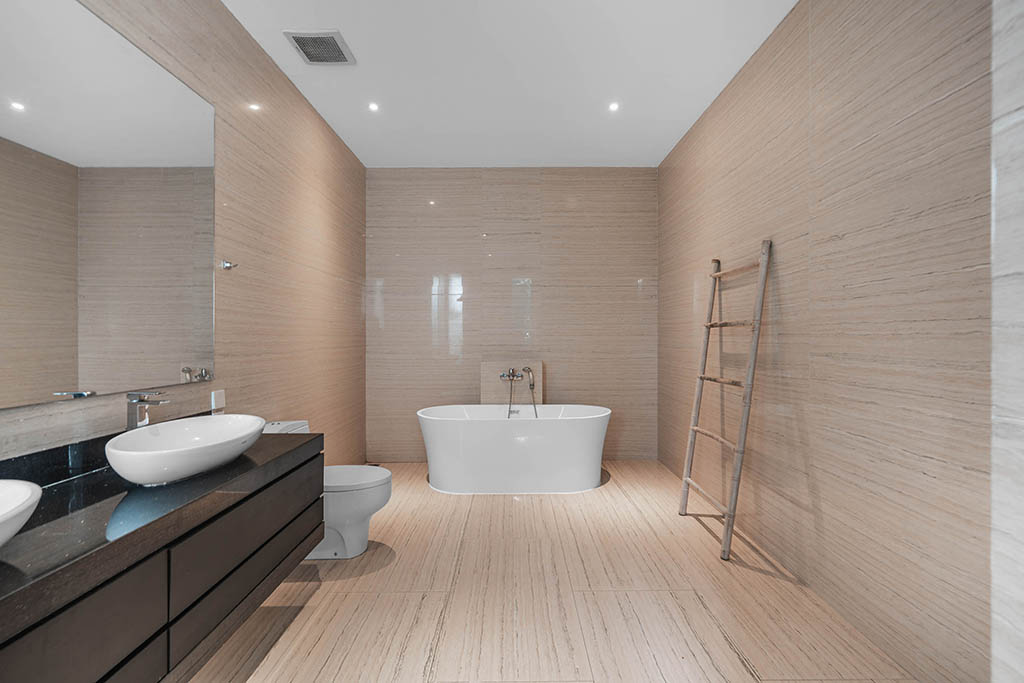 Kamar Mandi Luxury Villa di Jimbaran