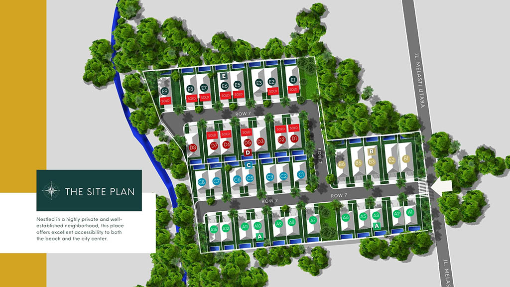 Siteplan Bale Dame Sanur