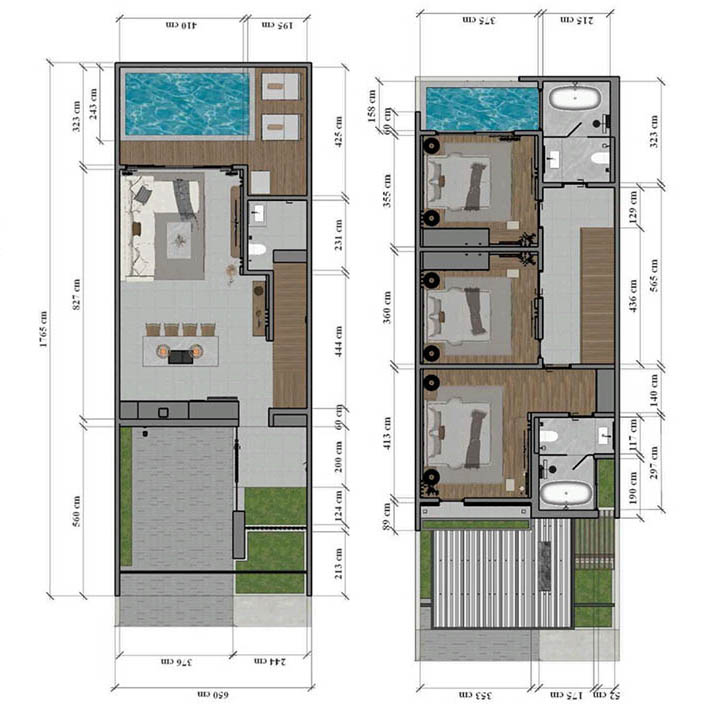 Tipe 3 Bedroom Villa Maja Taphala Sanur