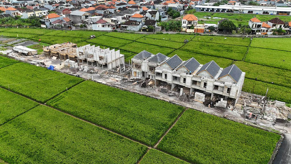Villa Ambengan view Sawah di Denpasar Selatan