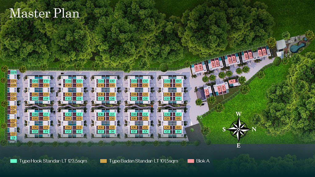 Masterplan - The Links Jimbaran Residence