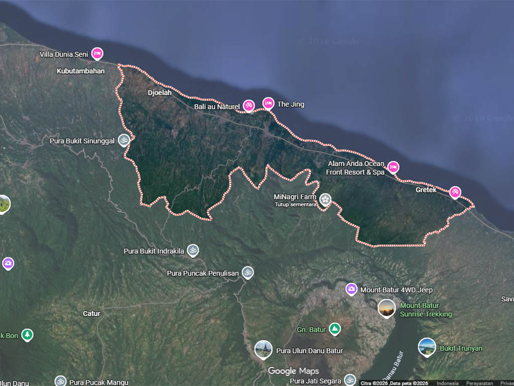 Tanah dijual di Tejakula Bali