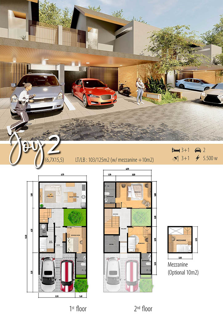 Tipe Joy 2 Sunset Garden 2