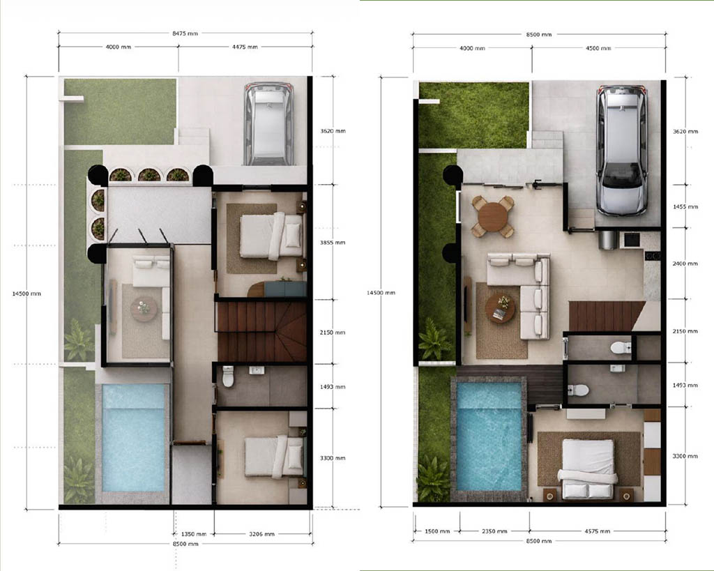 Tipe Unit - The Links Jimbaran Residence